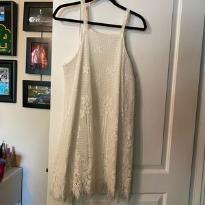 Francescas White Lace Dress